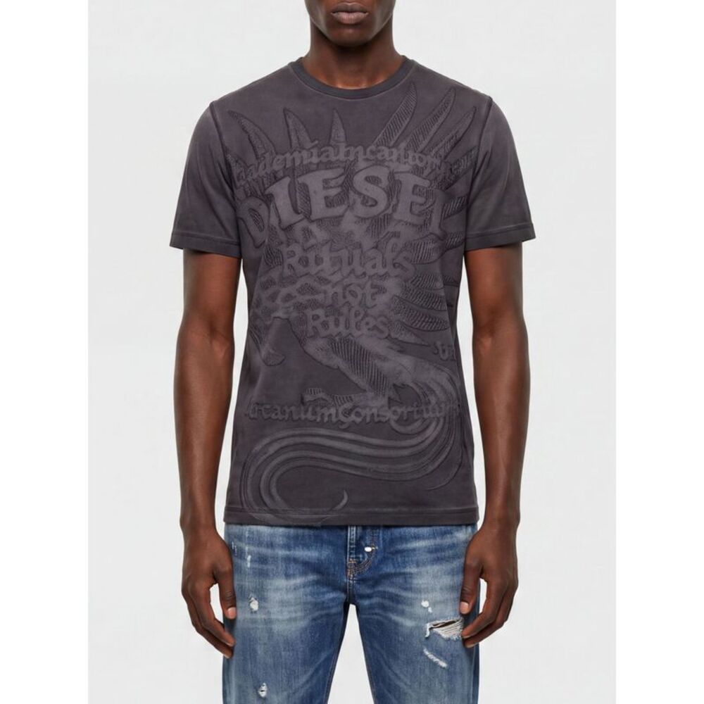 Diesel T-Shirt Men Violet